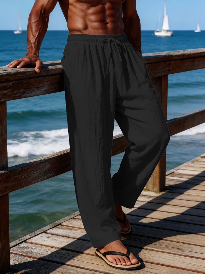 Jonah | Relaxed Straight-Leg Trousers