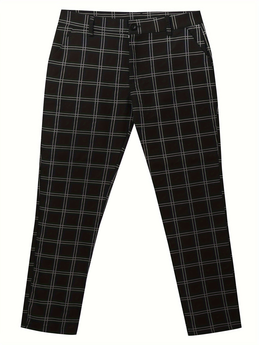 Percy | Refined Checked Trousers