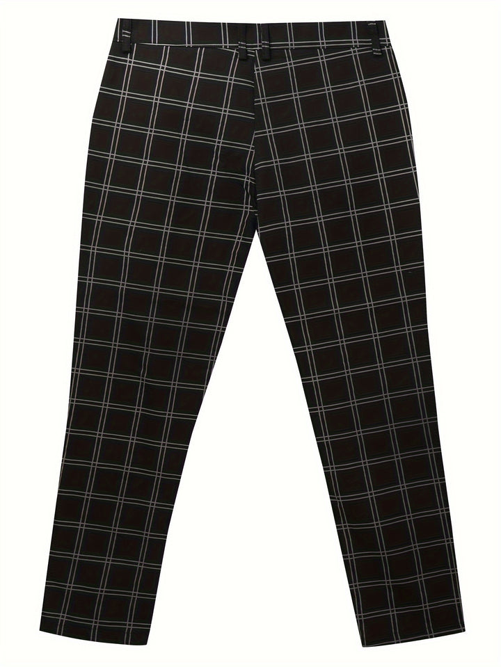 Percy | Refined Checked Trousers