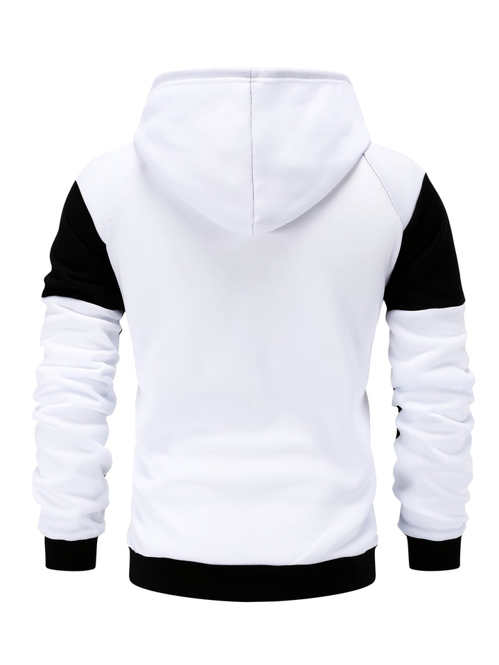 Carter | Color Block Zip-Up Hooded Jacket