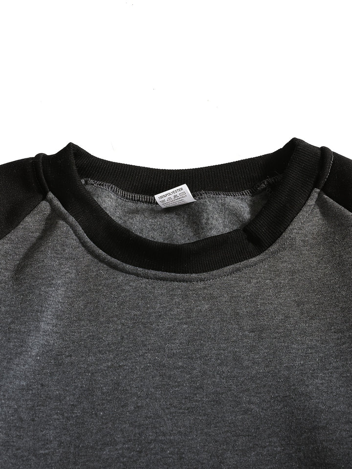 Alden | Contrast Raglan Sweatshirt