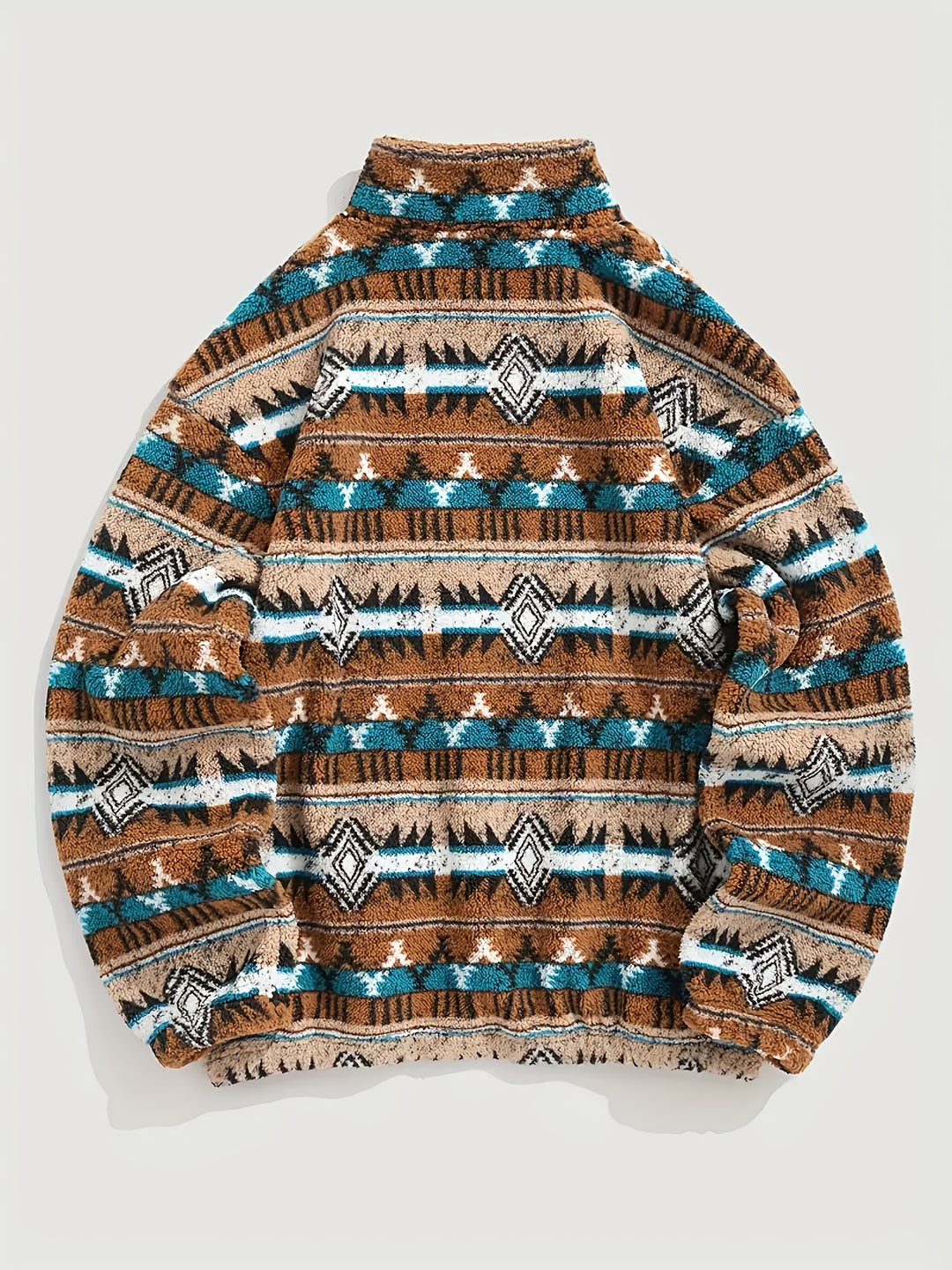 Dawson | Patterned Half-Zip Pullover