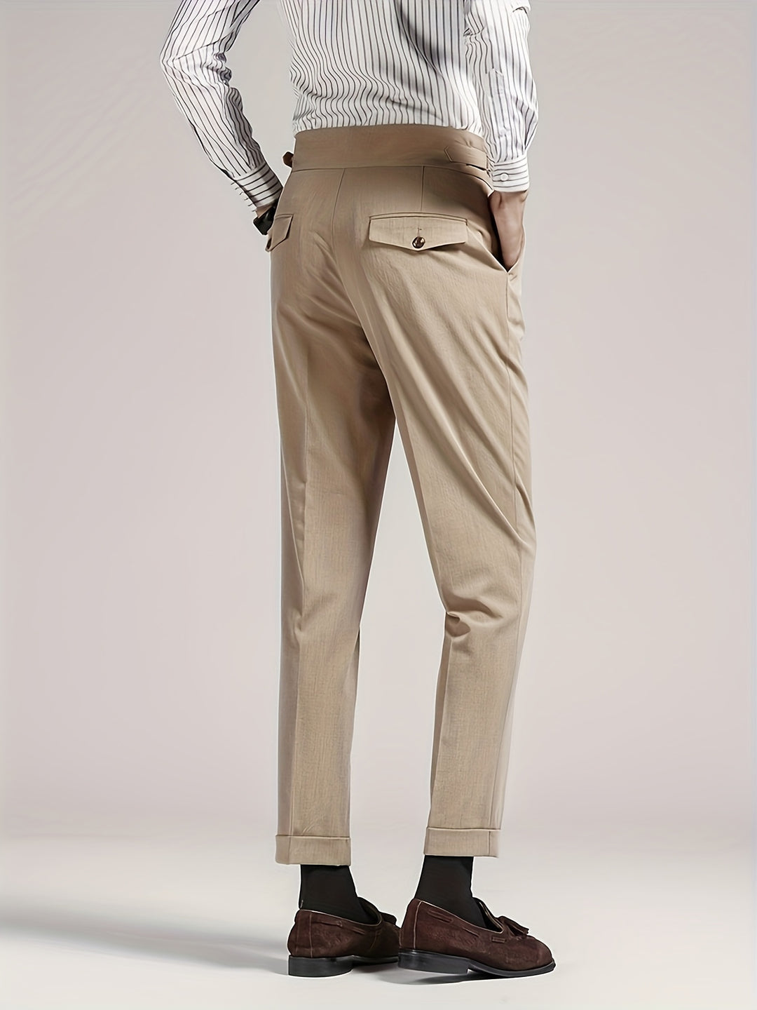 Alaric | Tailored Pleated Trousers