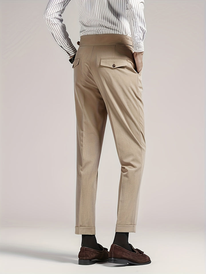 Alaric | Tailored Pleated Trousers