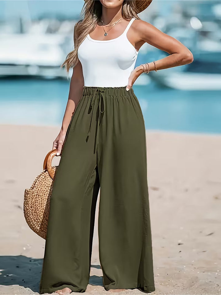 Fiona | Wide Leg Casual Pants