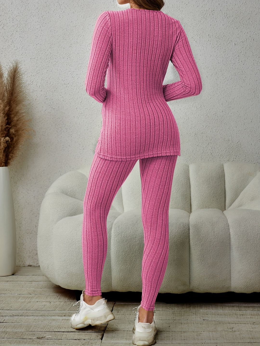 Tabitha | Ribbed Loose-Fit Two-Piece Set