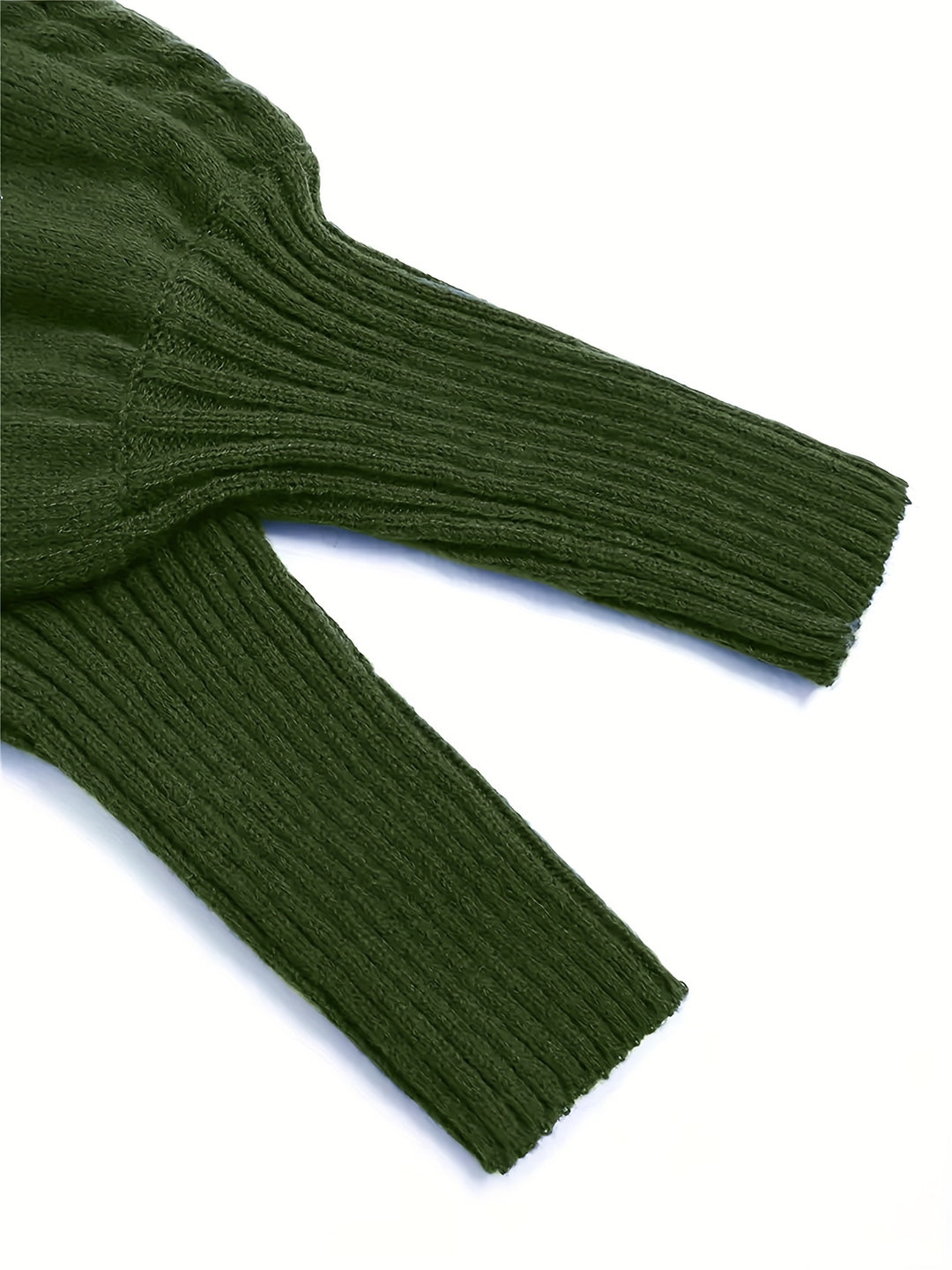 Brooke | Cable-Textured Half-Collar Sweater