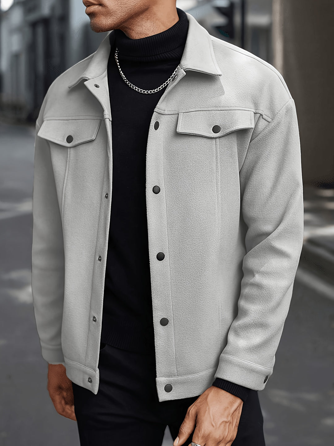 Lincoln | Classic Button-Up Jacket