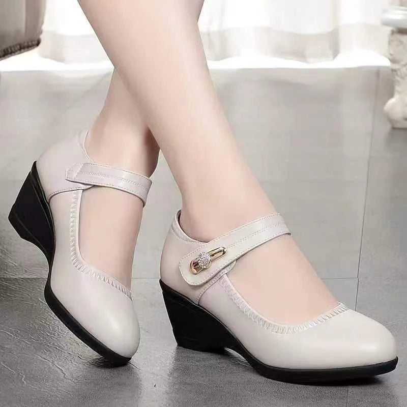 Monica | Classic Mid Heel Comfort Shoes