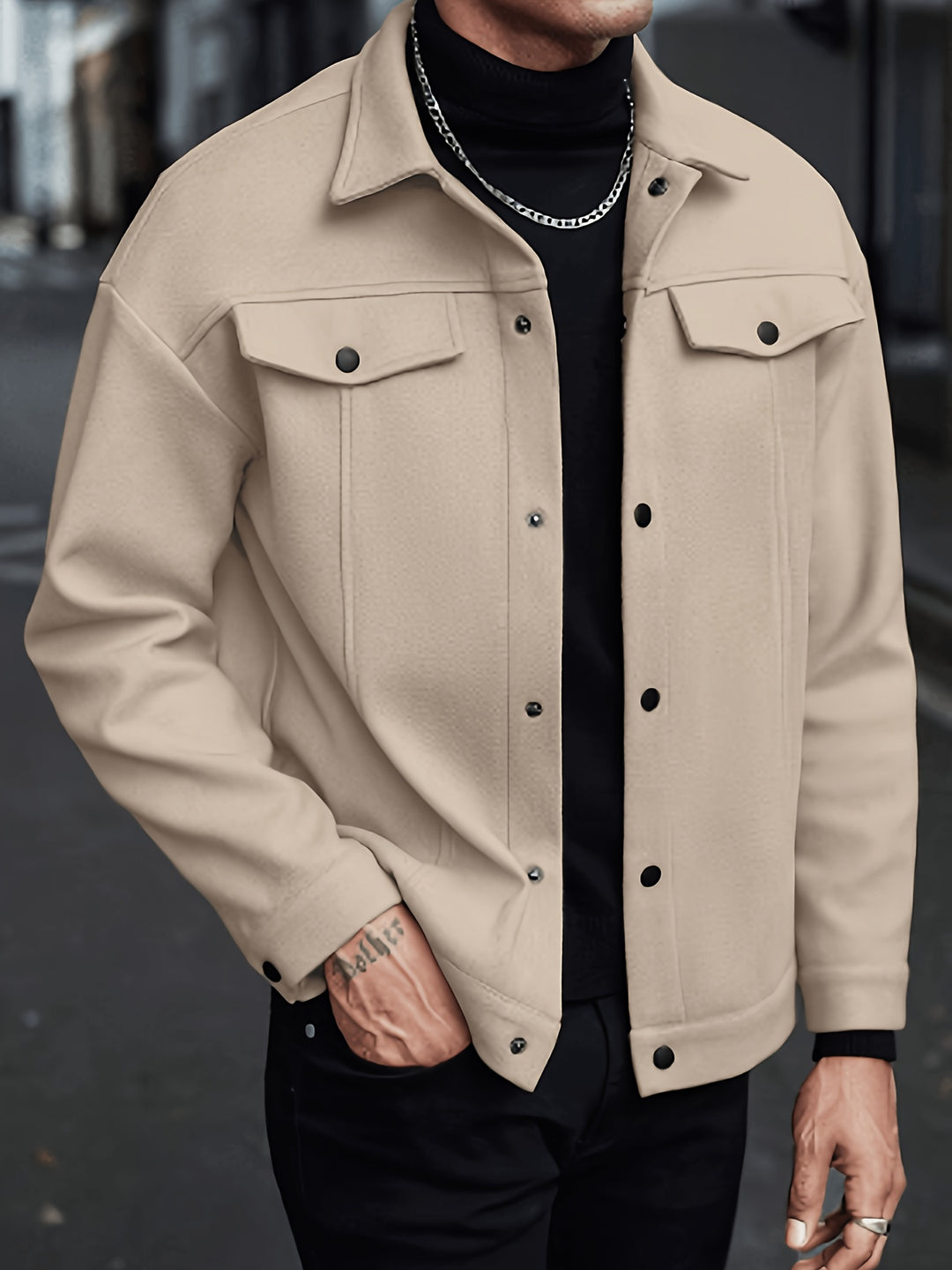 Lincoln | Classic Button-Up Jacket