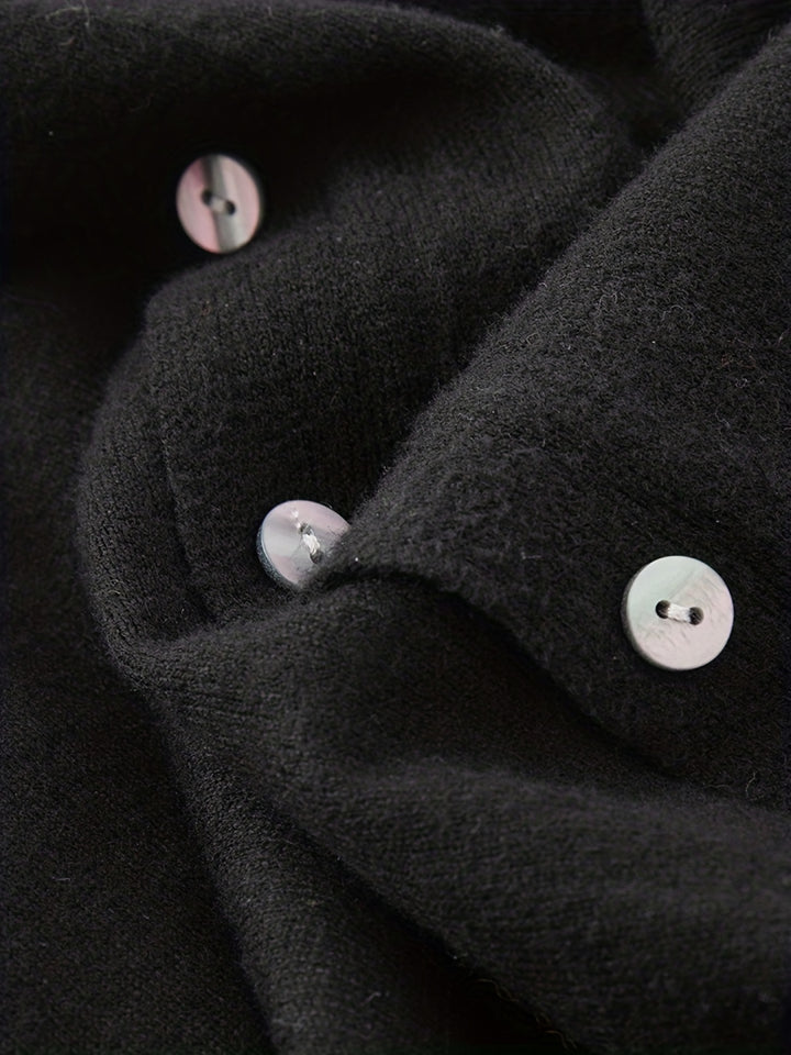 Cassandra | Lightweight Button-Front Cardigan