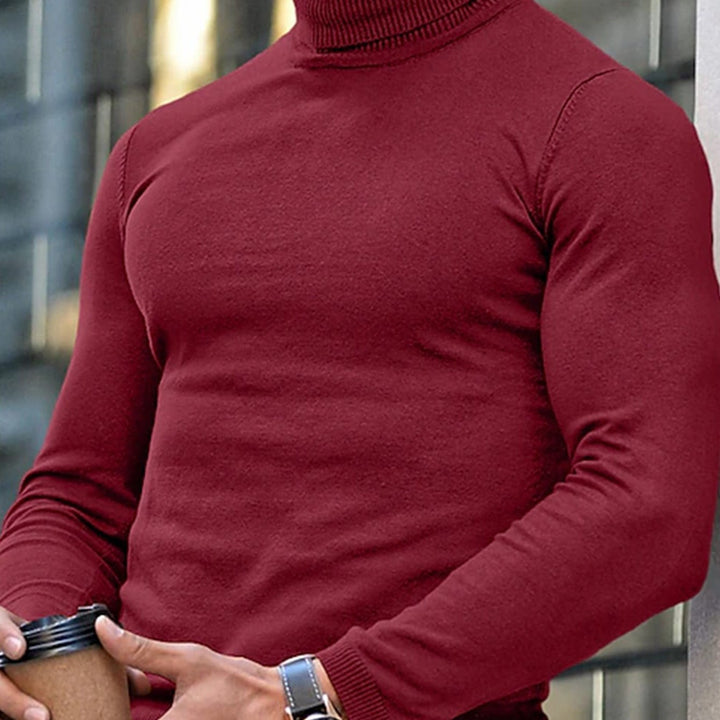 Lachlan | Refined High-Neck Sweater