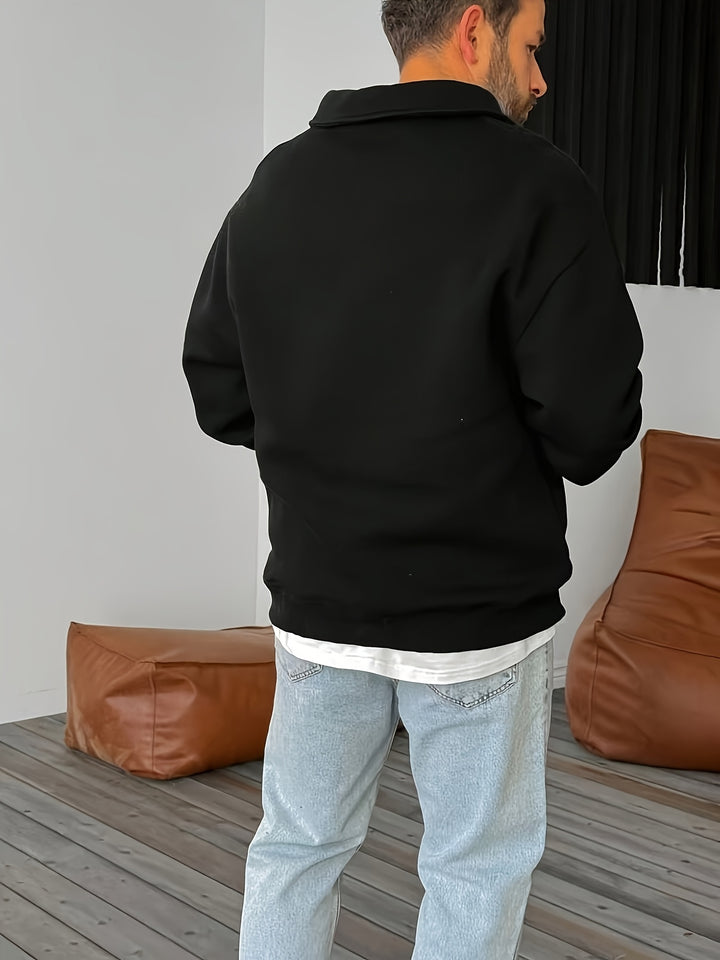 Hayden | Refined Half-Zip Sweatshirt
