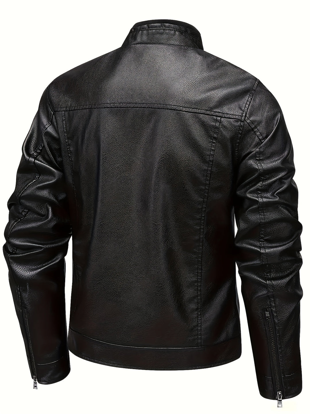 Garrison | Refined Stand-Collar Moto Jacket