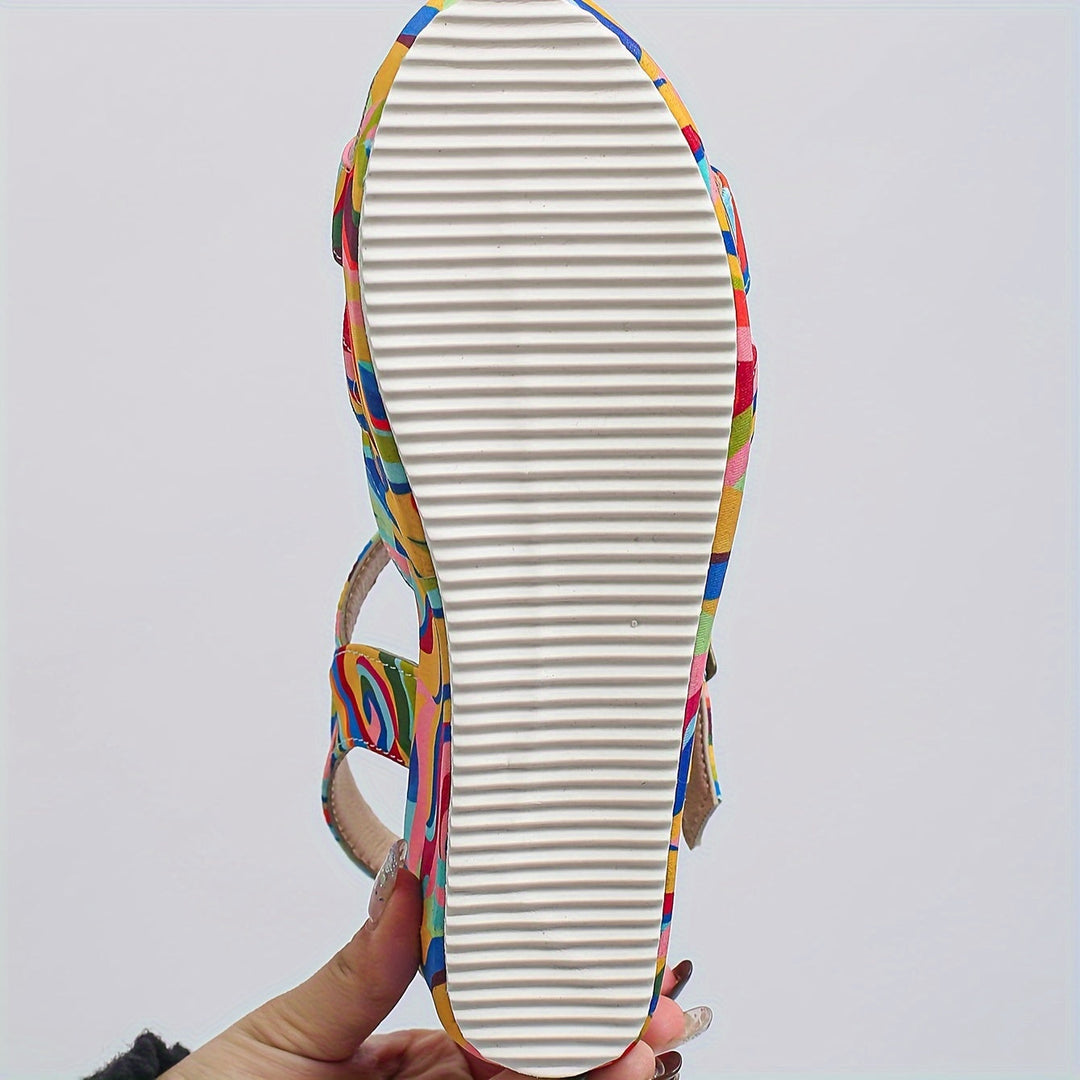 Gloria | Comfort Platform Ankle-Strap Sandals