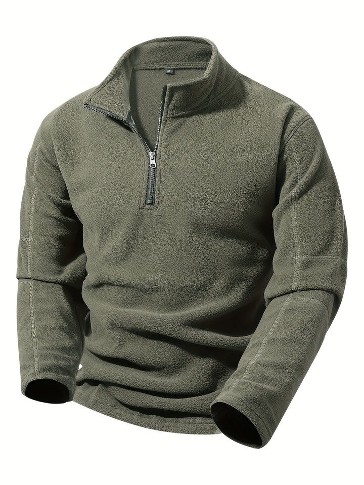 Foster | Stand-Collar Half-Zip Pullover