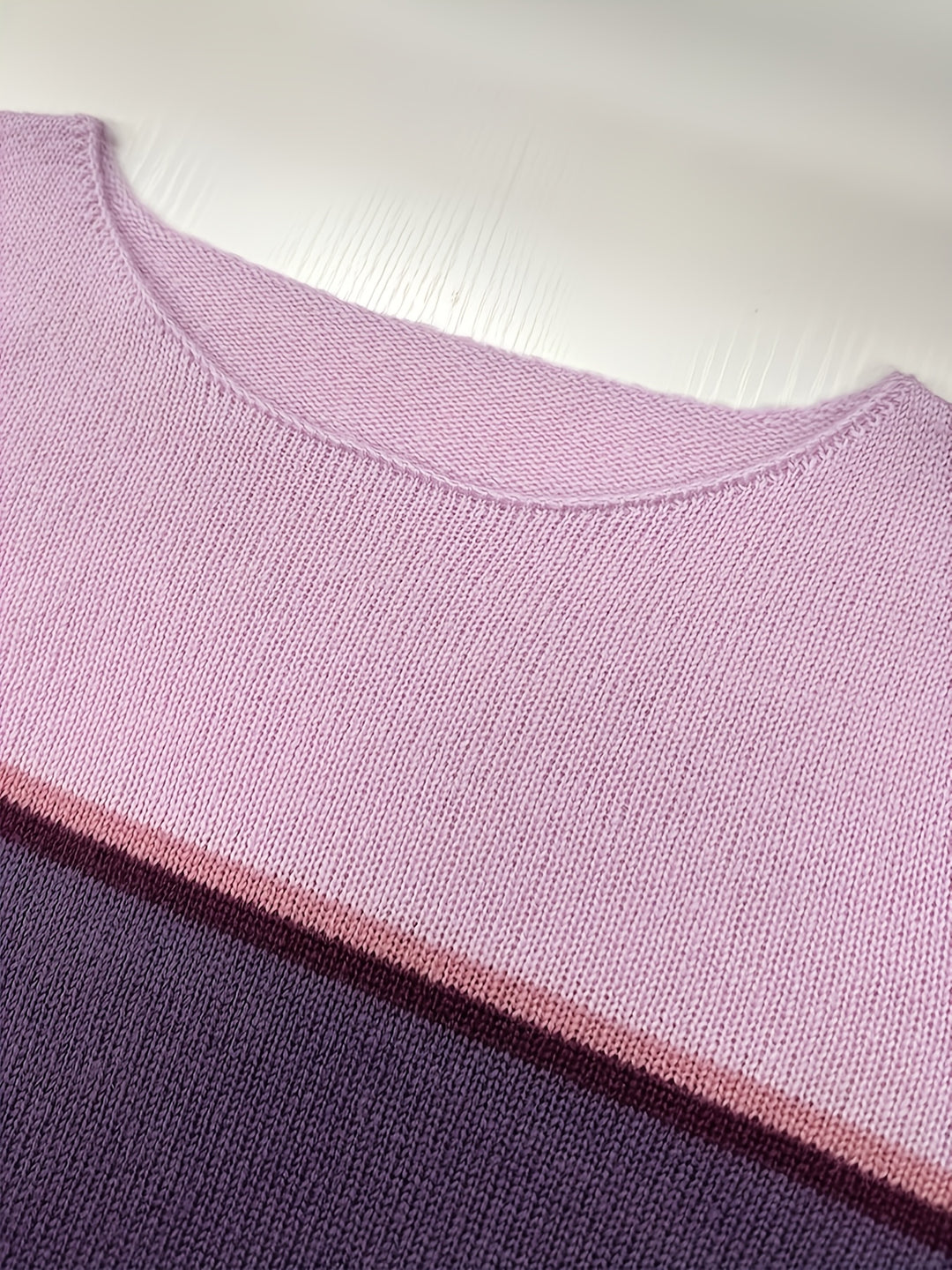 Sabine | Boat-Neck Color-Block Sweater