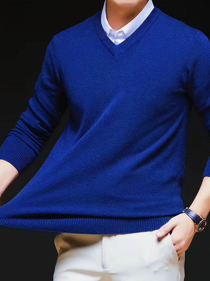 Vincent | Refined V-Neck Sweater