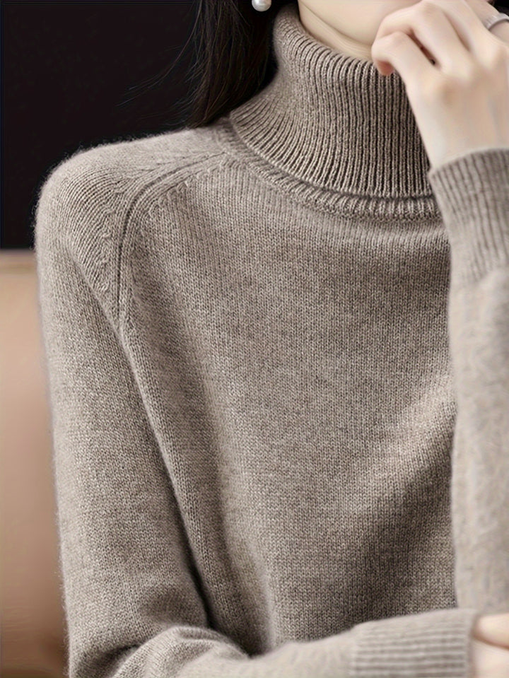 Annabel | Cozy Mock-Neck Sweater