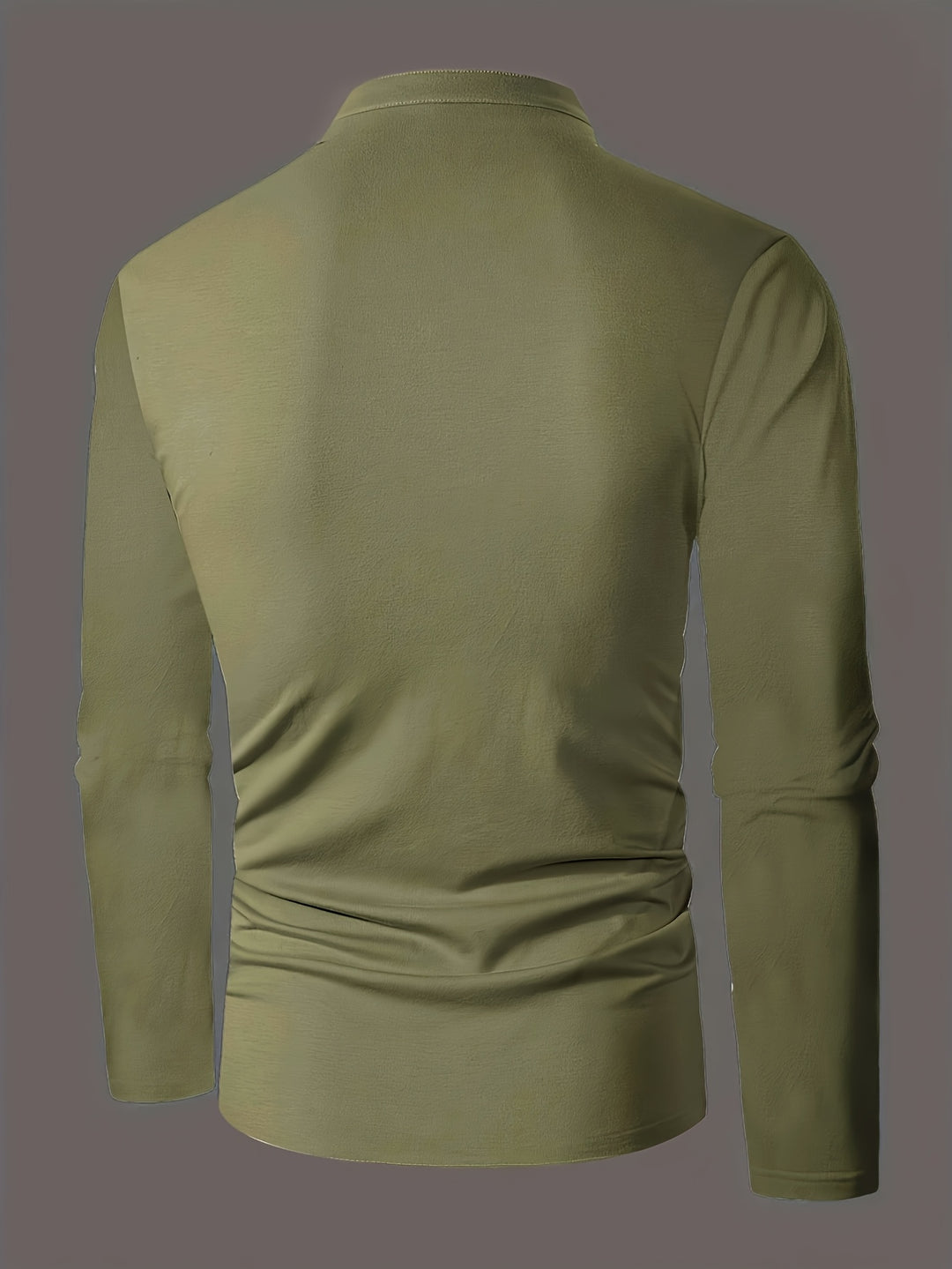 Gareth | Refined Long-Sleeve Henley Shirt