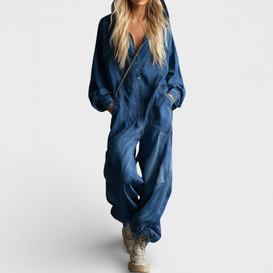Sandra | Relaxed Hoodie Jumpsuit