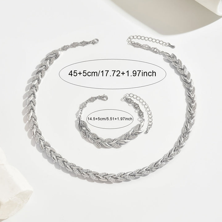 Emma | Crystal Fishtail Jewellery Set