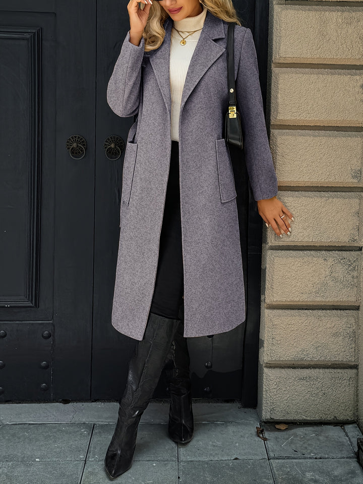 Loretta | Belted Longline Coat