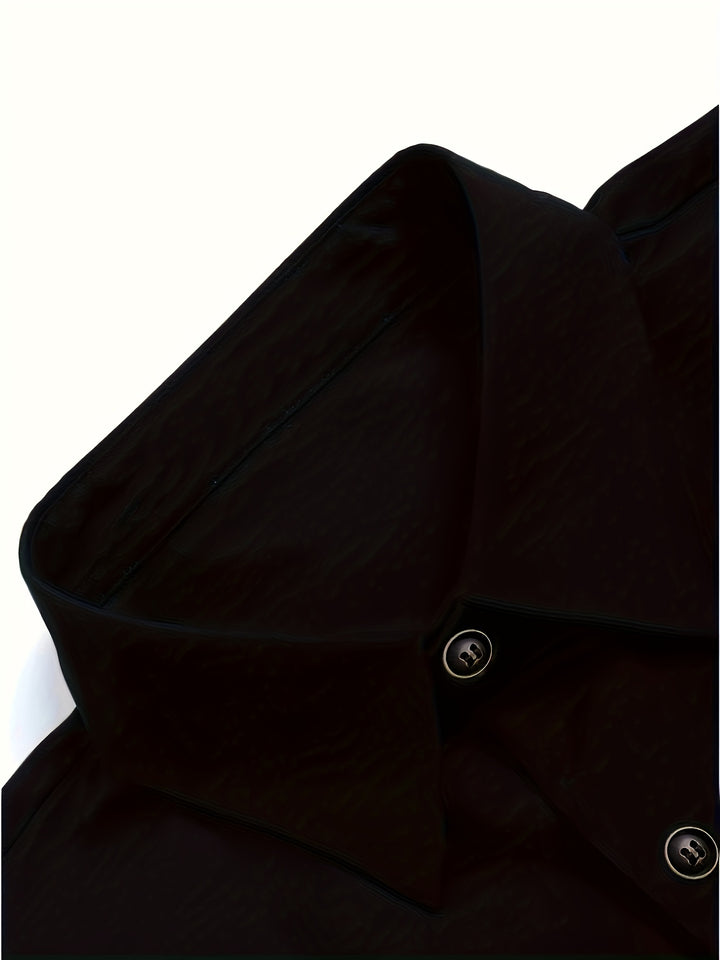 Rylan | Plaid-Sleeve Button-Up Shirt