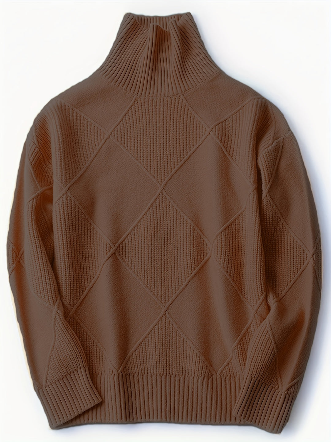 Maren | Textured Turtleneck Sweater