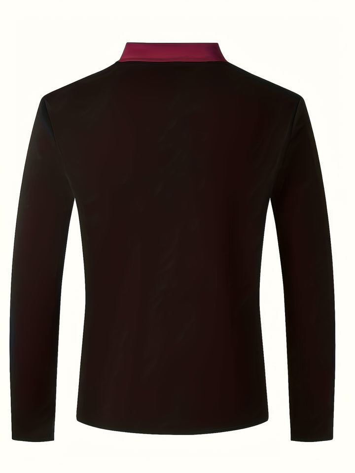 Fletcher | Refined Zip-Collar Polo Shirt
