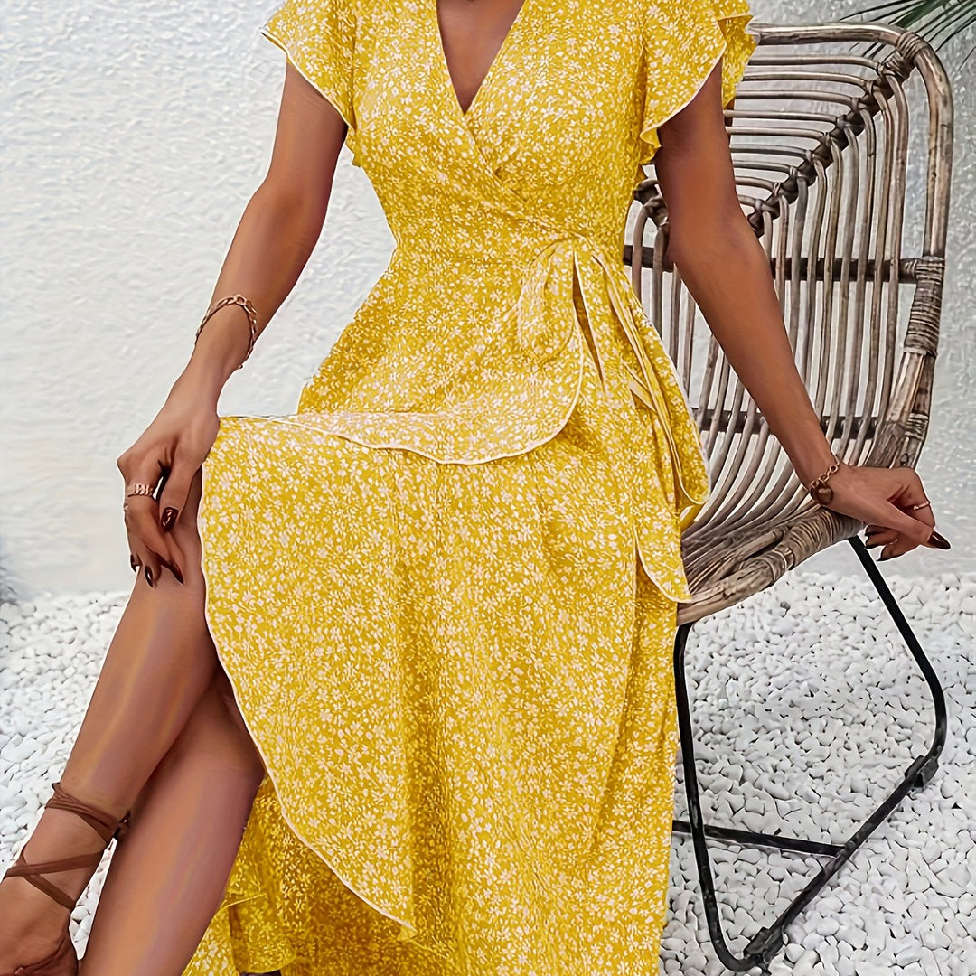 Bianca | Flowing Wrap-Style Dress