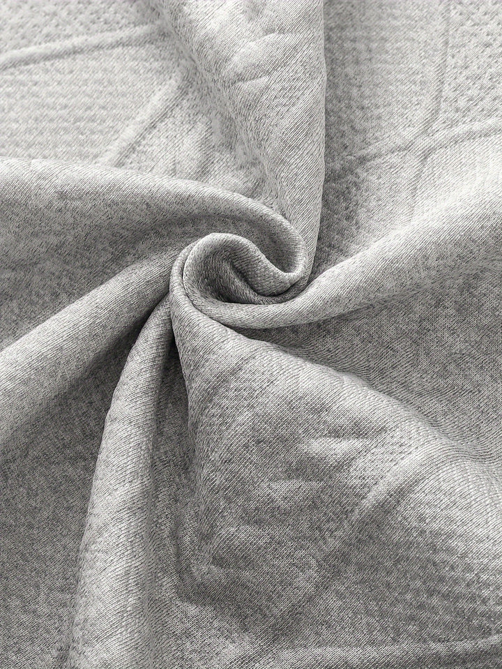 Bryce | Textured Round Neck Long Sleeve Top