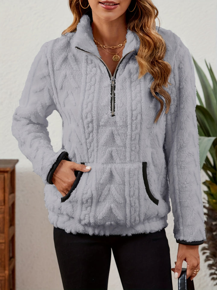 Regina | Cozy Half-Zip Pullover