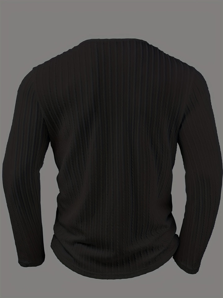 Wesley | Refined Textured Henley