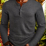 Callahan | Ribbed Long-Sleeve Henley