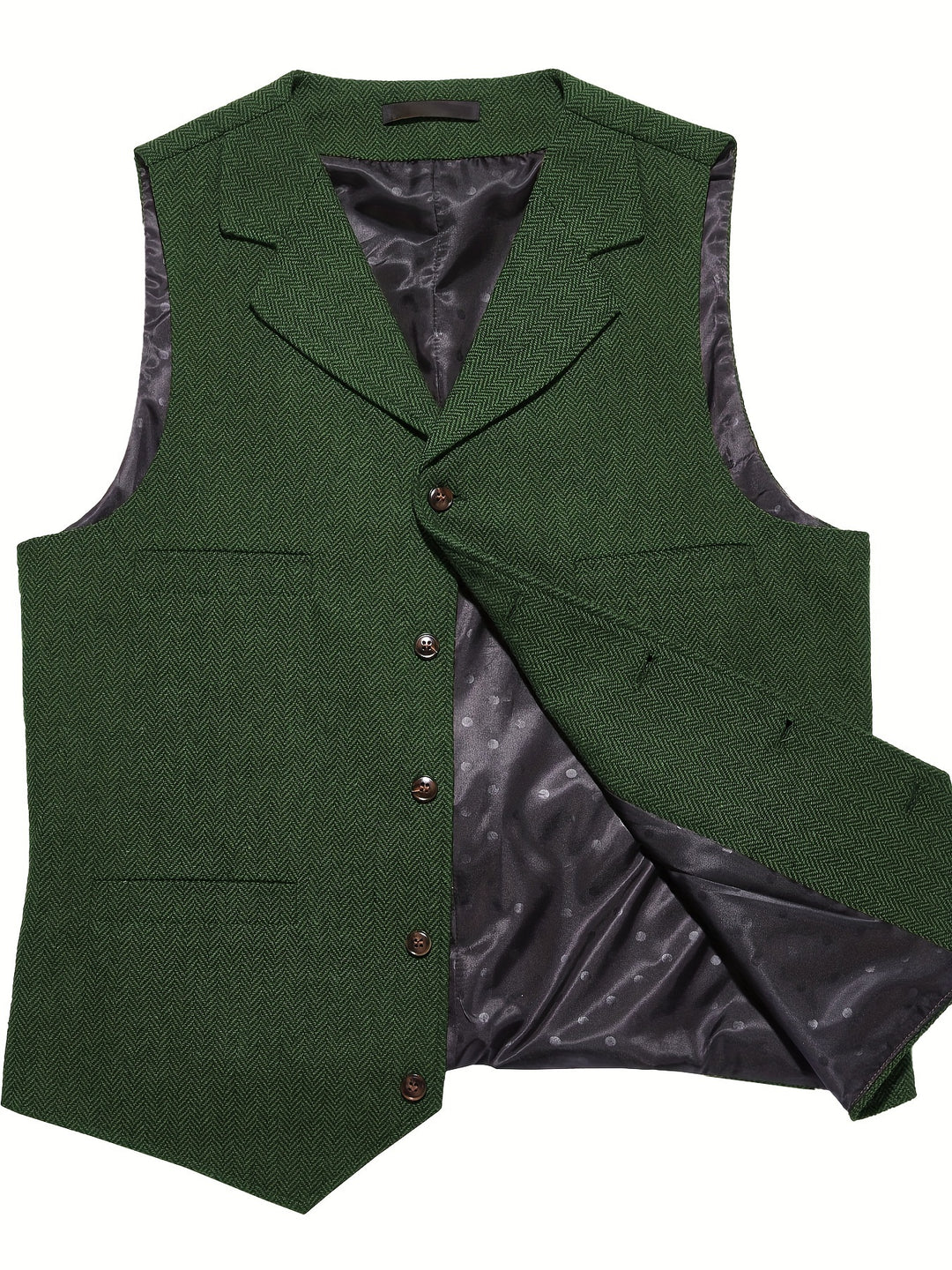 Ambrose | Herringbone Tailored Waistcoat