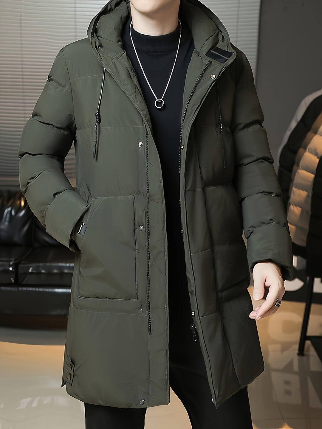 Roland | Longline Hooded Winter Coat