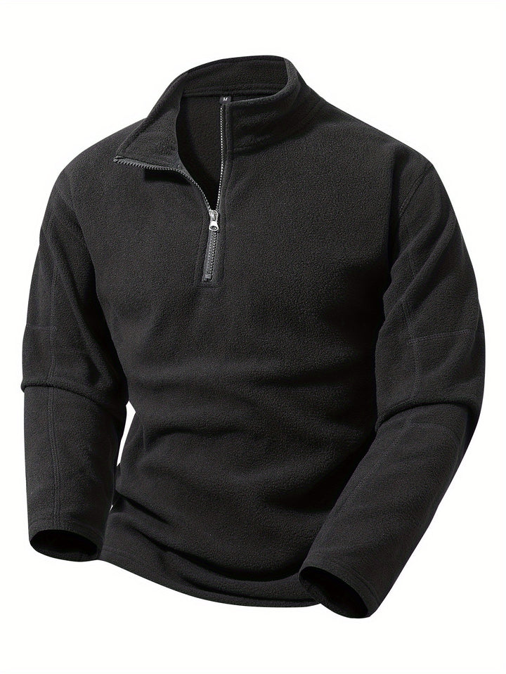 Foster | Stand-Collar Half-Zip Pullover