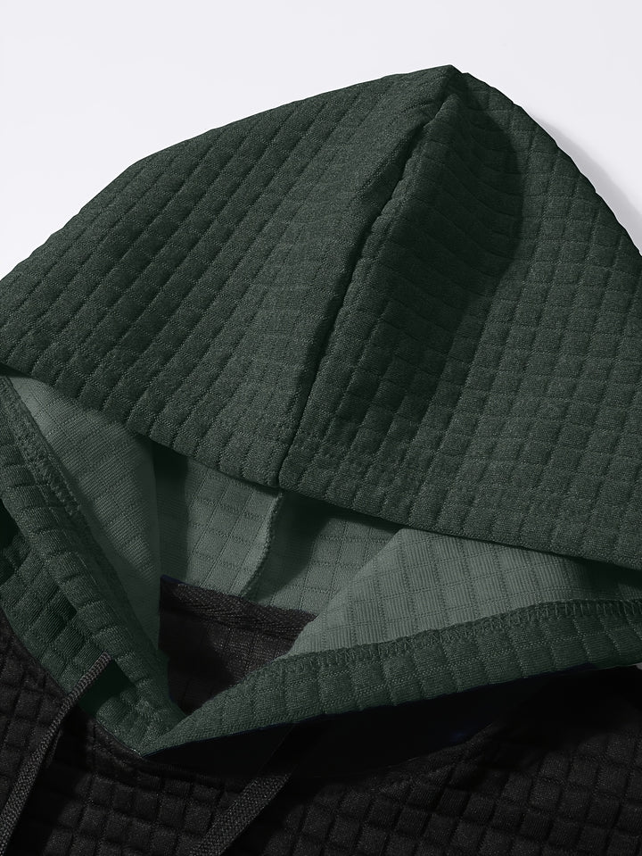 Braxton | Textured Pullover Hoodie