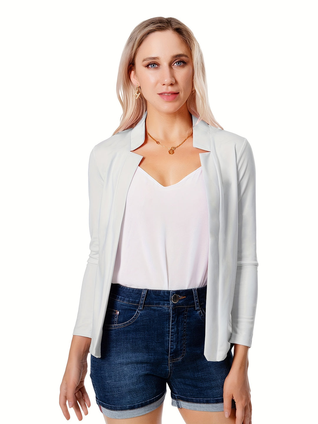 Yvonne | Open-Front Longline Jacket