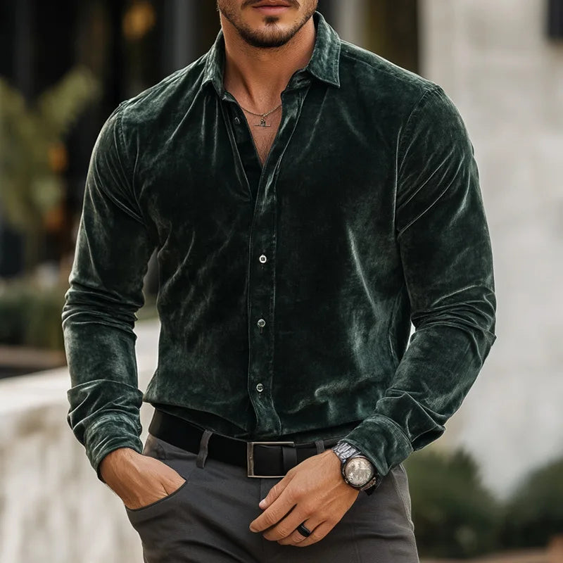 Reginald | Refined Evening Button Shirt