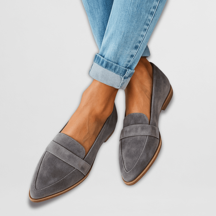 Diane | Soft Suede Comfort Loafers