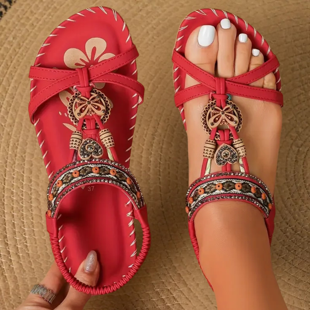 Valerie | Elegant Supportive Strap Sandals