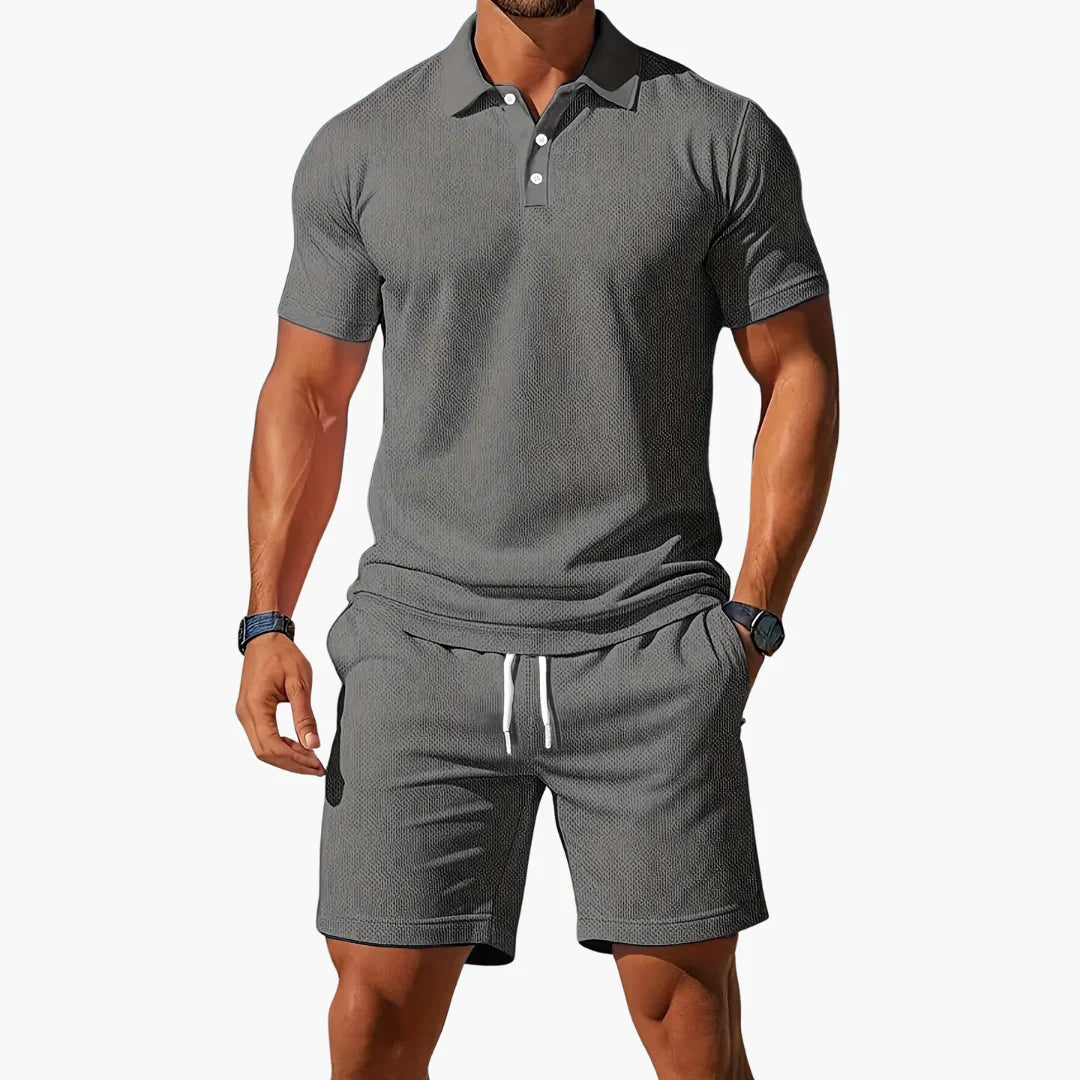 Connor | Classic Polo and Shorts Set