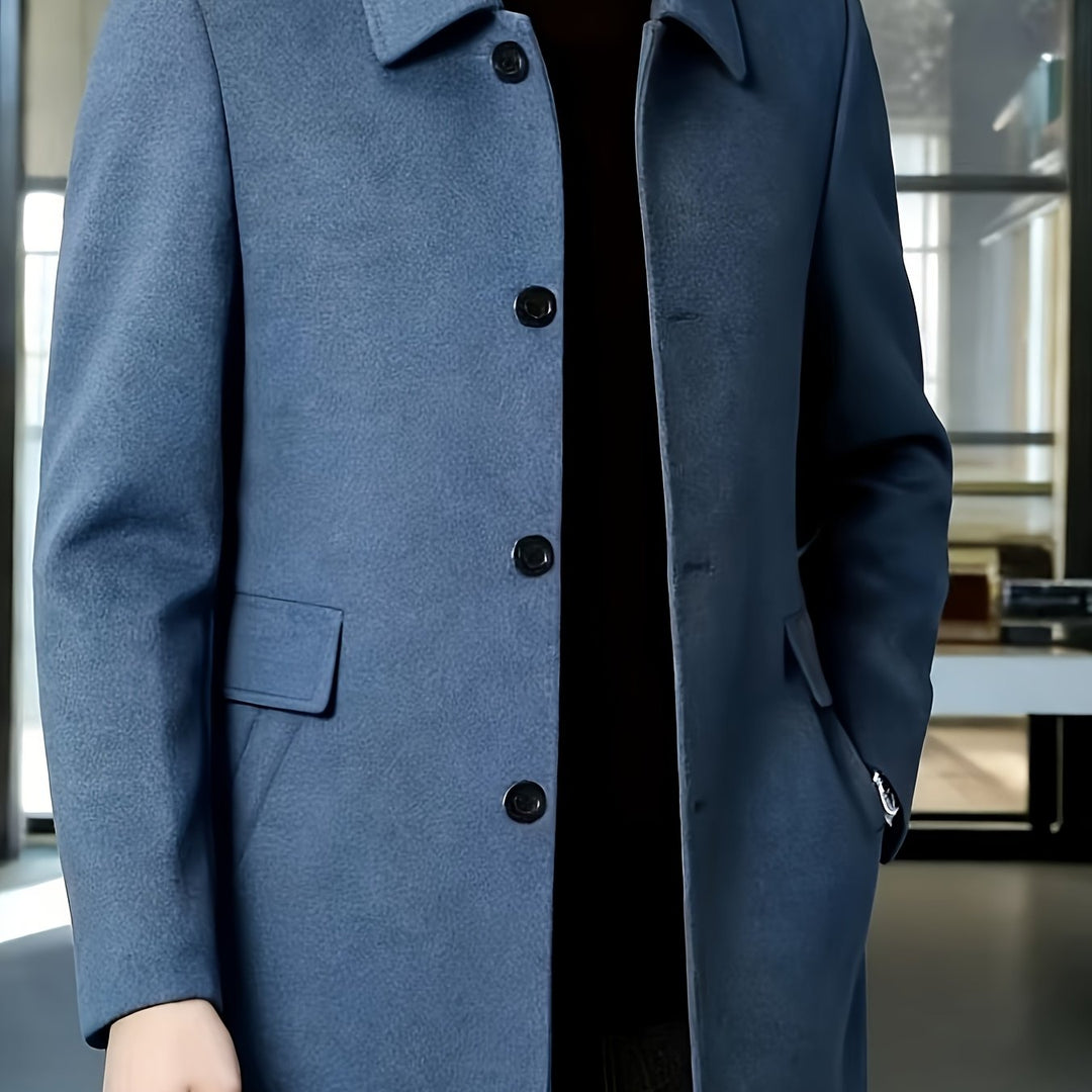 Anthony | Refined Single-Breasted Coat