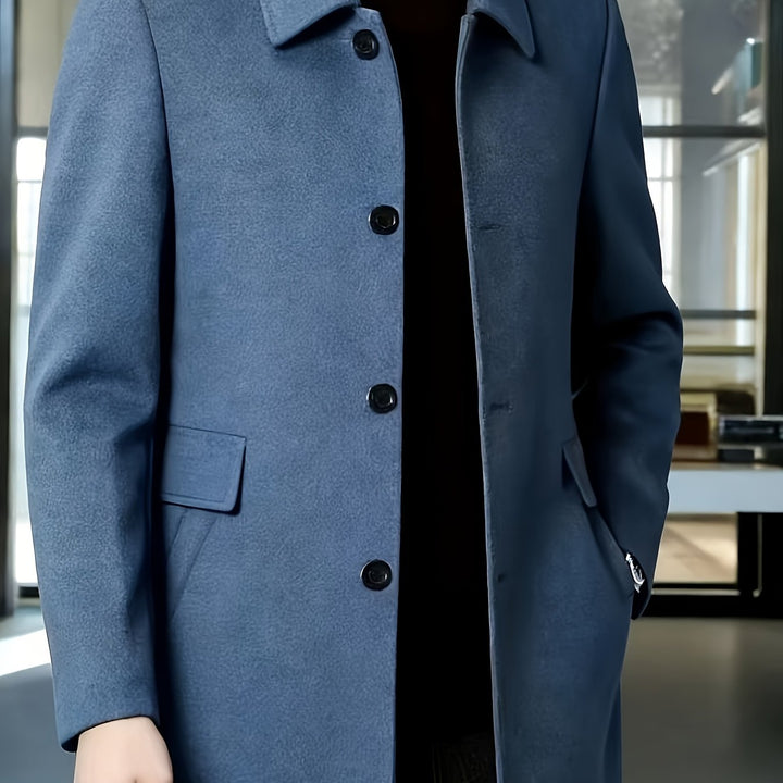 Anthony | Refined Single-Breasted Coat