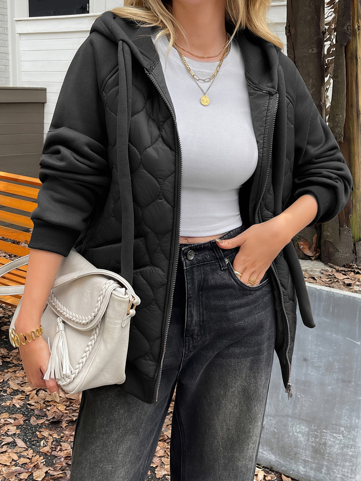 Lucille | Quilted Hooded Jacket