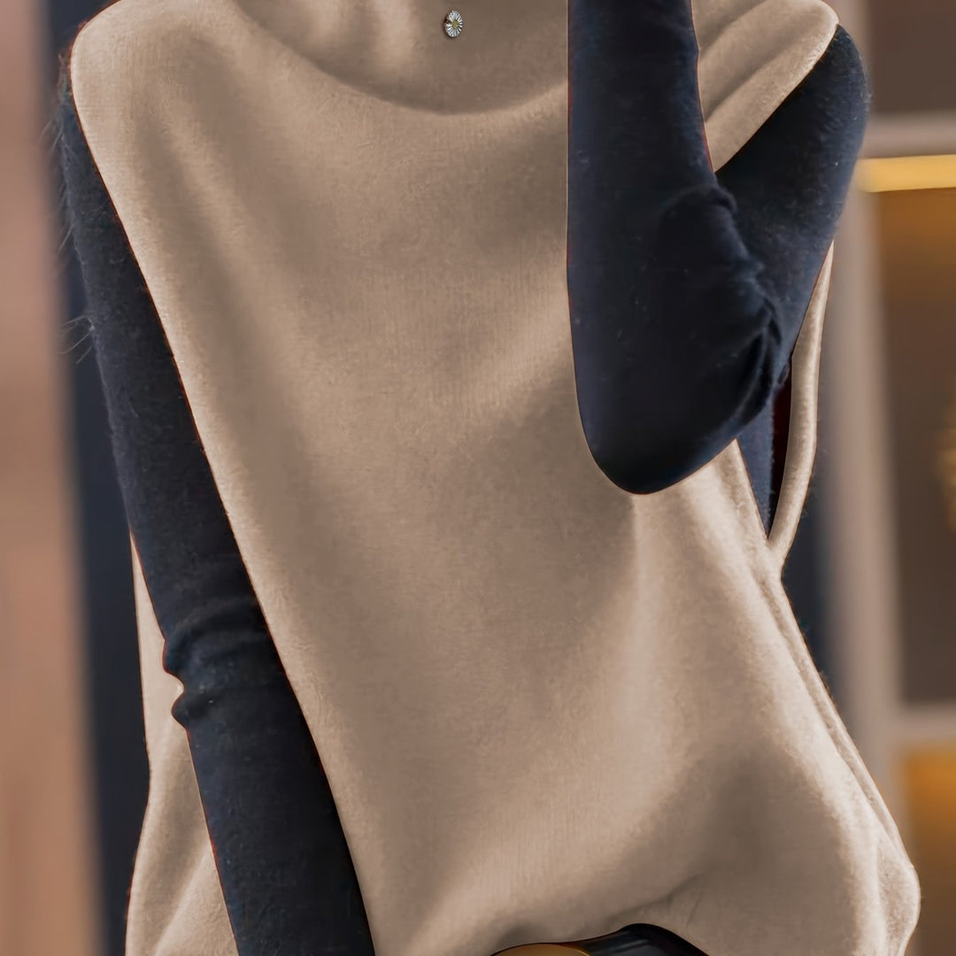 Selina | High-Neck Sleeveless Top