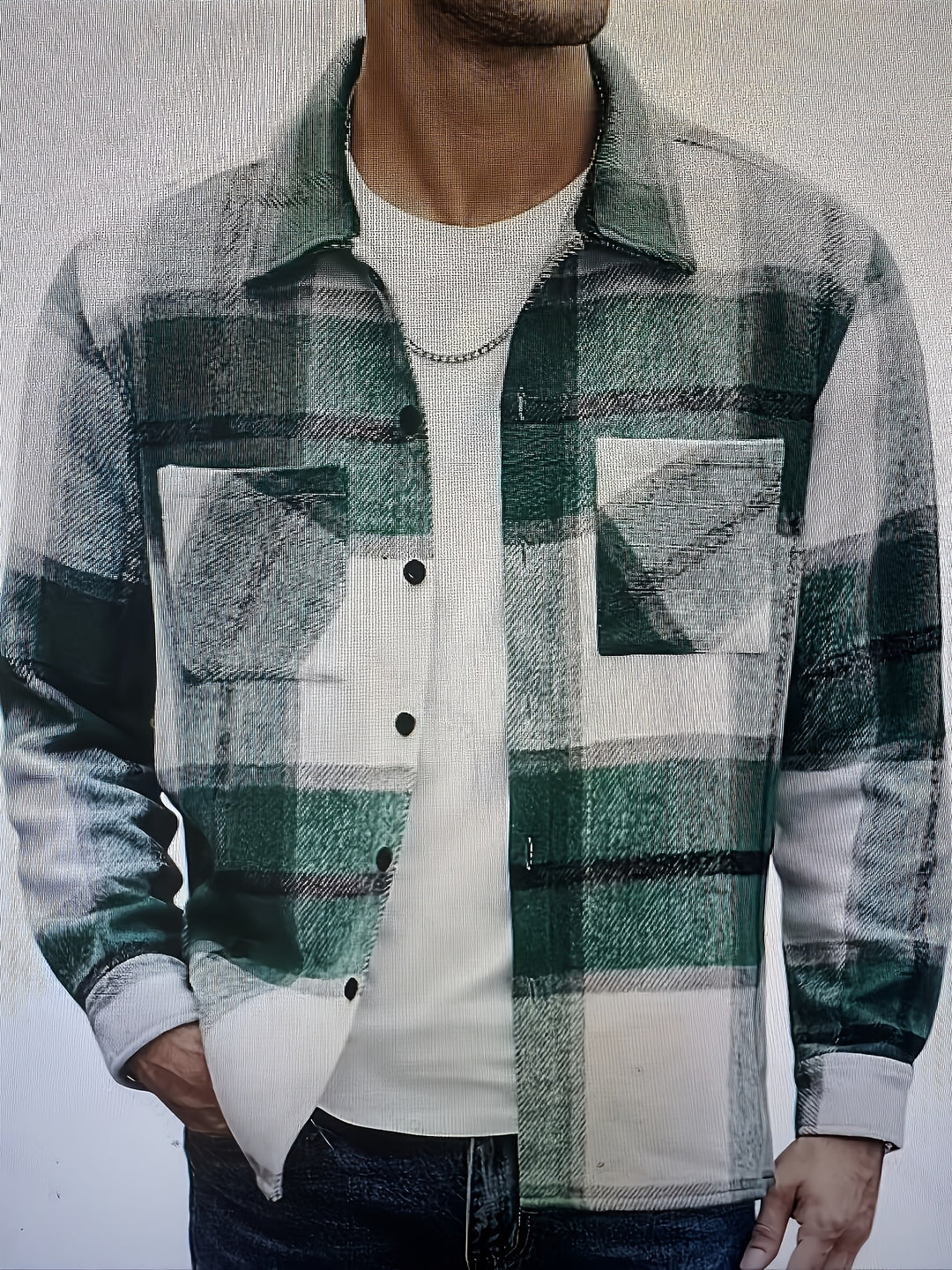 Elias | Rugged Plaid Shirt Jacket
