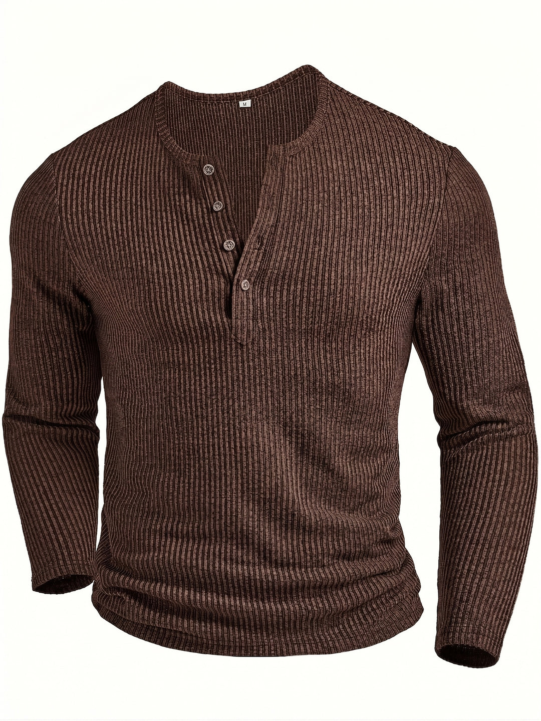Callahan | Ribbed Long-Sleeve Henley